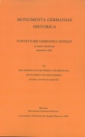 Cover: Die Ordines f&uuml;r die Weihe und Kr&ouml;nung des Kaisers und der Kaiserin - Harrassowitz Verlag