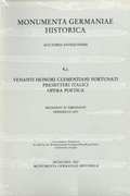 Cover: Venanti Honori Clementiani Fortunati presbyteri Italici Opera poetica - Harrassowitz Verlag