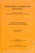 Cover: Jansen Enikels Werke. Weltchronik. F&uuml;rstenbuch - Harrassowitz Verlag