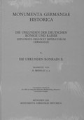 Cover: Die Urkunden Konrads II. - Harrassowitz Verlag