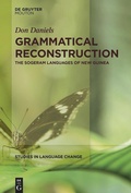 Cover: Grammatical Reconstruction - De Gruyter Mouton