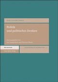 Cover: Politik und politisches Denken - Franz Steiner Verlag