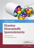 Cover: Vitamine - Mineralstoffe - Spurenelemente - Deutscher Apotheker Verlag