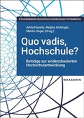 Cover: Quo vadis, Hochschule? - Waxmann