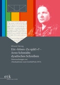Cover: Ein "b&ouml;ses 'Zu sp&auml;t!'"? - edition text + kritik