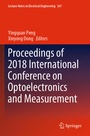 Cover: Proceedings of 2018 International Conference on Optoelectronics and Measurement - Springer