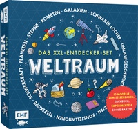 Enlarge image Cover: Das XXL-Entdecker-Set - Weltraum: Mit 10 Modellen zum Selberbauen, Sachbuch, Experimenten und cooler Rakete - Edition Michael Fischer / EMF Verlag