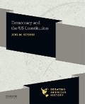 Cover: Democracy and the Us Constitution - Oxford University Press