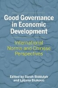 Enlarge image Cover: Good Governance in Economic Development - University of British Columbia Press