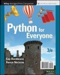 Cover: Python for Everyone - Wiley