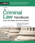 Cover: The Criminal Law Handbook - NOLO