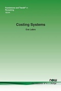 Cover: Costing Systems - now publishers Inc