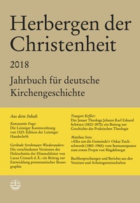 Abbildung von: Herbergen der Christenheit 2018/2019 - Evangelische Verlagsanstalt