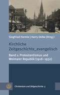 Cover: Kirchliche Zeitgeschichte_evangelisch - Evangelische Verlagsanstalt