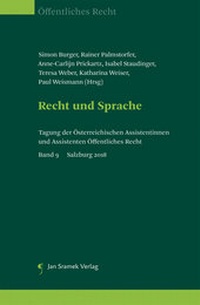 Enlarge image Cover: Recht und Sprache - Jan Sramek Verlag KG