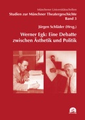 Cover: Werner Egk: Eine Debatte zwischen &Auml;sthetik und Politik - utzverlag GmbH