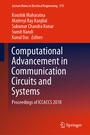 Cover: Computational Advancement in Communication Circuits and Systems - Springer