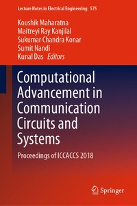 Enlarge image Cover: Computational Advancement in Communication Circuits and Systems - Springer