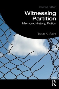 Enlarge image Cover: Witnessing Partition - Routledge India