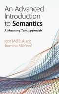 Cover: An Advanced Introduction to Semantics - Cambridge University Press