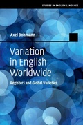 Cover: Variation in English Worldwide - Cambridge University Press