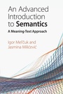Cover: An Advanced Introduction to Semantics - Cambridge University Press