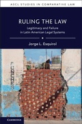 Cover: Ruling the Law - Cambridge University Press