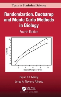 Enlarge image Cover: Randomization, Bootstrap and Monte Carlo Methods in Biology - Chapman & Hall/CRC