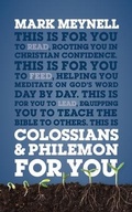 Cover: Colossians & Philemon For You - The Good Book Company