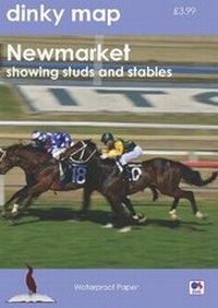Abbildung von: Dinky Map Newmarket showing Stables and Studs - Bittern Books