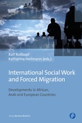 Cover: International Social Work and Forced Migration - Verlag Barbara Budrich