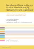 Cover: Erwachsenenbildung und Lernen in Zeiten von Globalisierung, Transformation und Entgrenzung - Verlag Barbara Budrich