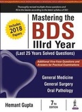 Cover: Mastering the BDS IIIrd Year - Jaypee Brothers Medical Publishers