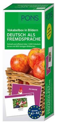 Abbildung von: PONS Vokabelbox in Bildern Deutsch als Fremdsprache - PONS Langenscheidt