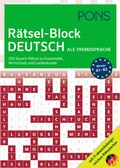 Cover: PONS R&auml;tsel-Block Deutsch als Fremdsprache - PONS Langenscheidt