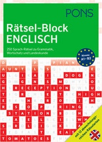 Enlarge image Cover: PONS Rätsel-Block Englisch - PONS Langenscheidt
