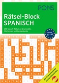 Cover: PONS R&auml;tsel-Block Spanisch - PONS Langenscheidt