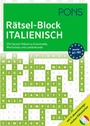 Cover: PONS Rätsel-Block Italienisch - PONS Langenscheidt
