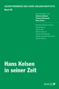 Cover: Hans Kelsen in seiner Zeit - Manz