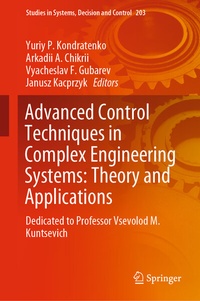 Enlarge image Cover: Advanced Control Techniques in Complex Engineering Systems: Theory and Applications - Springer