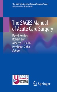 Bild: The SAGES Manual of Acute Care Surgery - Springer