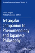 Cover: Tetsugaku Companion to Phenomenology and Japanese Philosophy - Springer