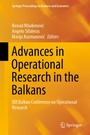 Cover: Advances in Operational Research in the Balkans - Springer
