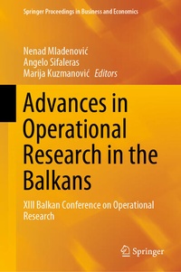 Enlarge image Cover: Advances in Operational Research in the Balkans - Springer