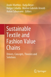 Abbildung von: Sustainable Textile and Fashion Value Chains - Springer