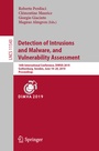 Cover: Detection of Intrusions and Malware, and Vulnerability Assessment - Springer