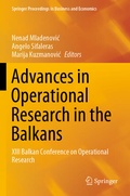 Cover: Advances in Operational Research in the Balkans - Springer