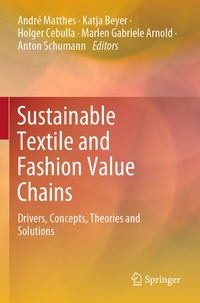 Abbildung von: Sustainable Textile and Fashion Value Chains - Springer