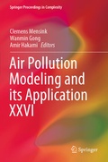 Cover: Air Pollution Modeling and its Application XXVI - Springer
