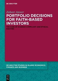 Abbildung von: Portfolio Decisions for Faith-Based Investors - De Gruyter
